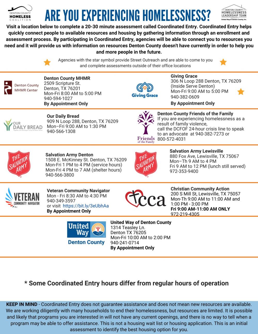 CE flyer