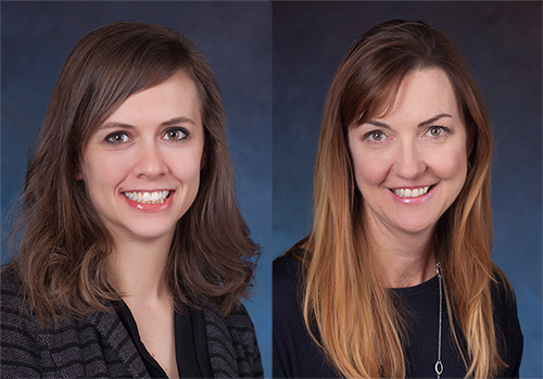 Headshots of Janel Eichhorn and Marci Pritts