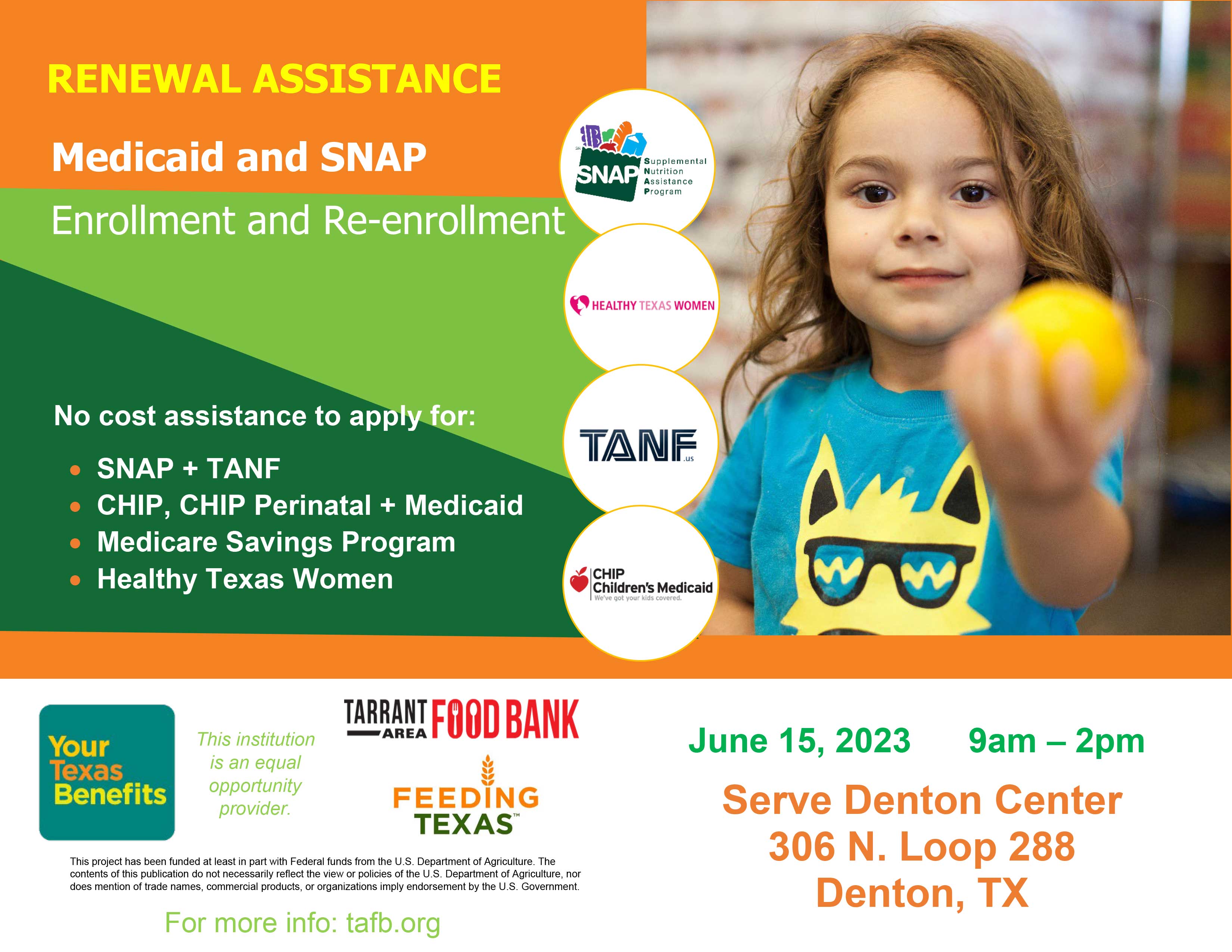 SNAP Assistance event