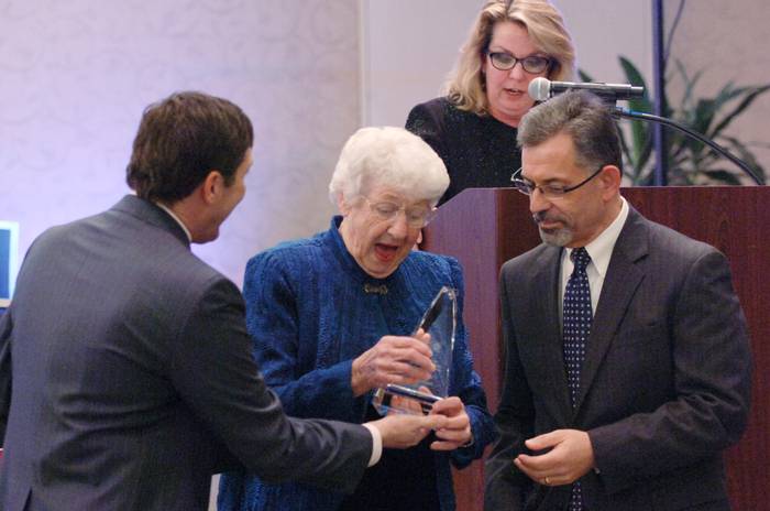 Bettye Myers receives inaugural Humanitarian Award