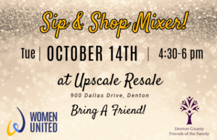 Sip & Shop Mixer