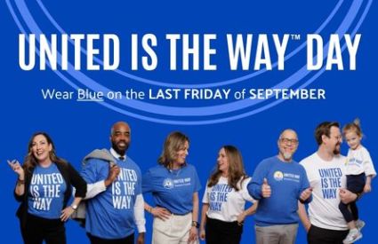 United Way Day - Wear Blue