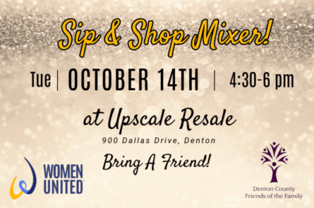 Sip & Shop Mixer