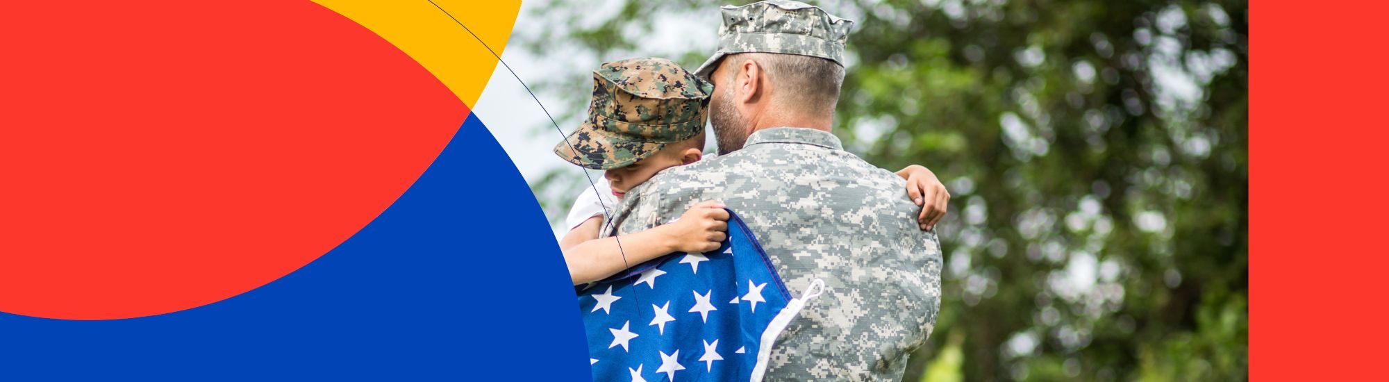 Veteran and his son